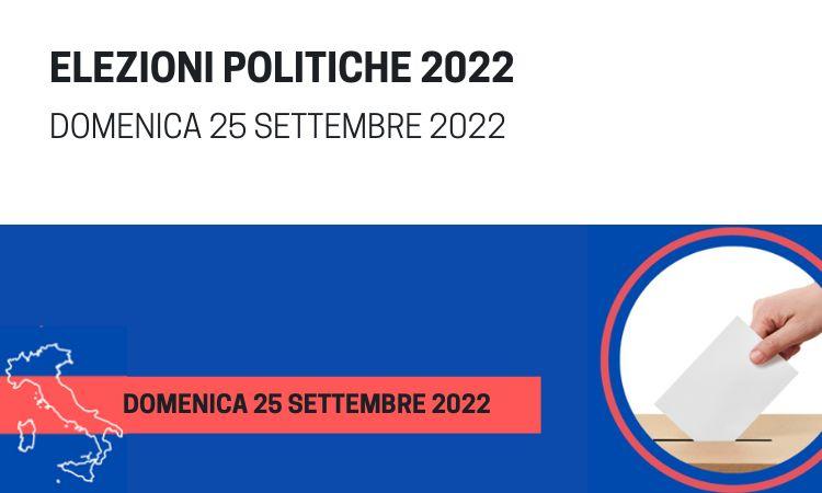  Elezioni politiche del 25/9/2022 - Documentazione
